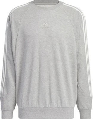 アディダス 3ストライプ クルースウェット グレー - ソフトで快適なスポーティカジュアル JI6642 Buy アディダス 3ストライプ クルースウェット グレー - ソフトで快適なスポーティカジュアル JI6642