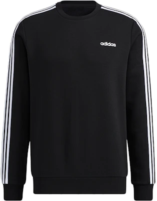 adidas 3-Stripes Crewneck Sweatshirt Black H14208 Buy adidas 3-Stripes Crewneck Sweatshirt Black H14208