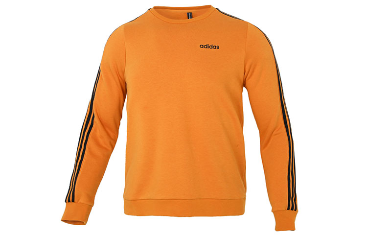 adidas 3-Stripes Crewneck Sweatshirt Orange H14199