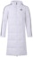 Order adidas 3-Stripes Long Down Coat White Winter Unisex Hooded Insulated Jacket H20762
