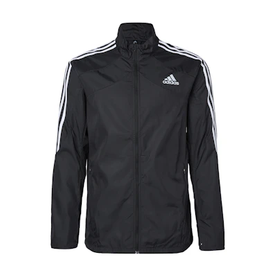 adidas 3-Stripes Marathon Running Jacket Black GM1410