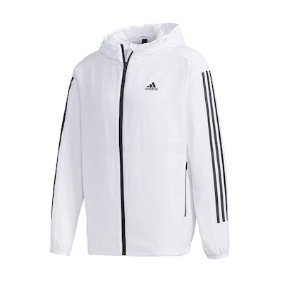 adidas 3-Stripes MH WB 3S Casual Hooded Jacket White Fall Edition GF3964