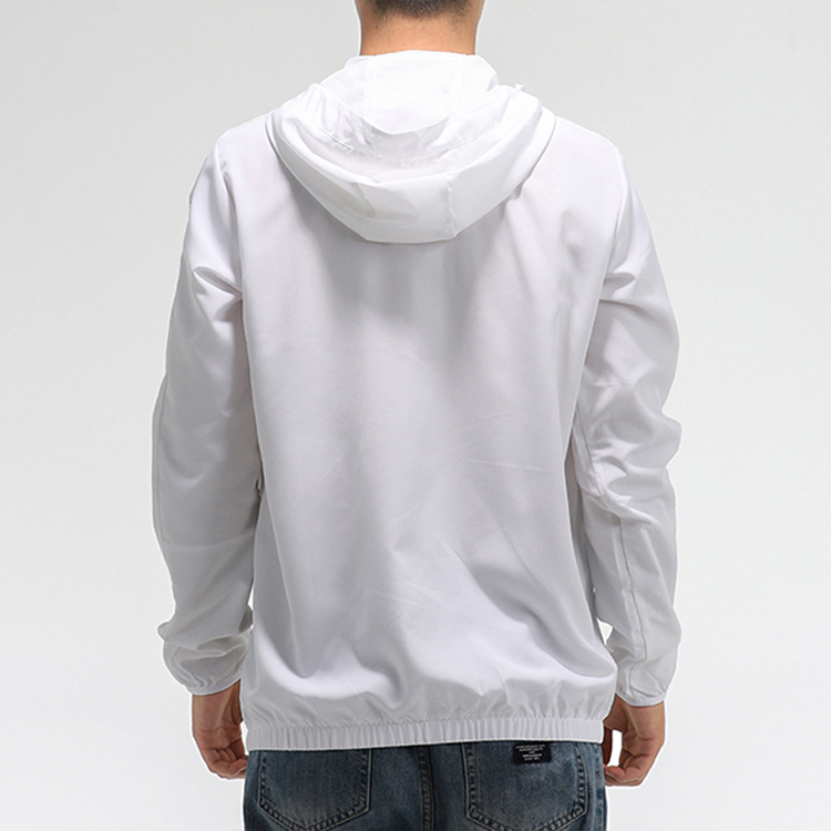 Purchase adidas 三條紋MH WB 3S連帽休閒外套 白色 秋季版 GF3964