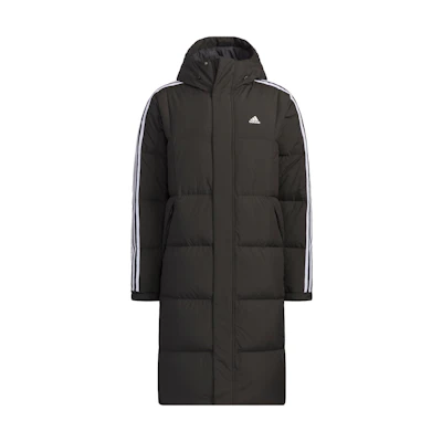 adidas 3-Stripes Outdoor 600-Fill Hooded Down Jacket Black Unisex. IT8714