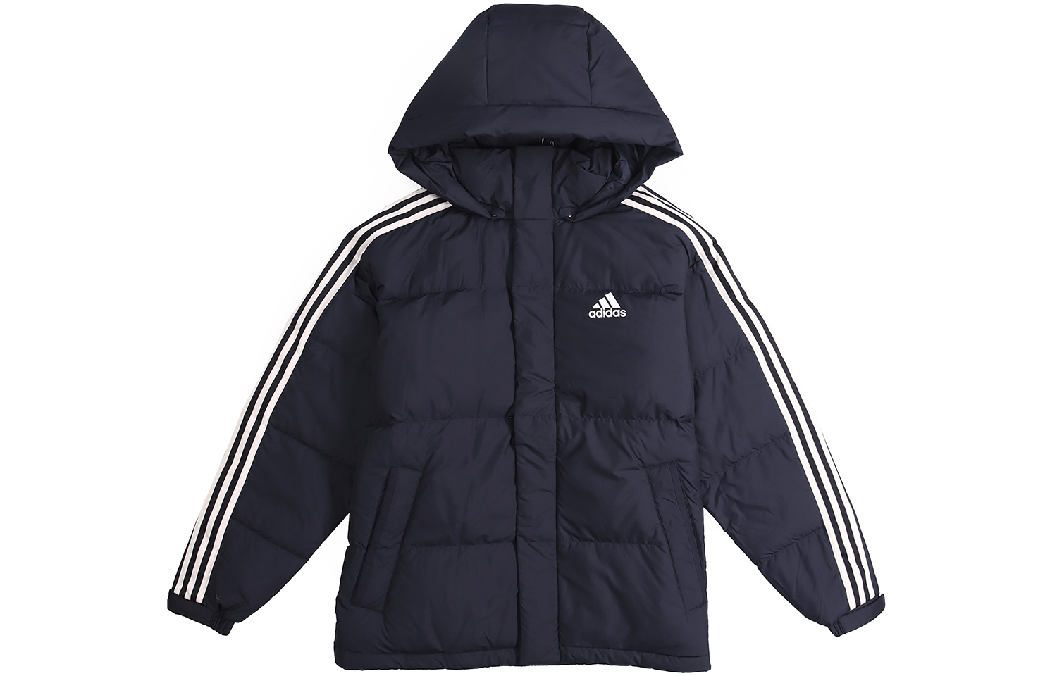 adidas 3-Stripes Outdoor Winter Down Jacket - Legend Blue EH3973