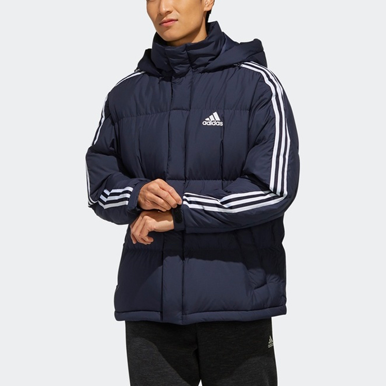 adidas 3-Stripes Outdoor Winter Down Jacket - Legend Blue EH3973 圖 4