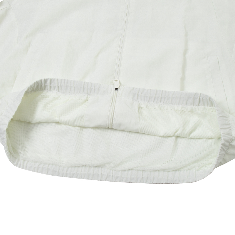 adidas 3-Stripes Retro Waterproof Track Jacket White Unisex Casual Comfort JI6647 圖 5