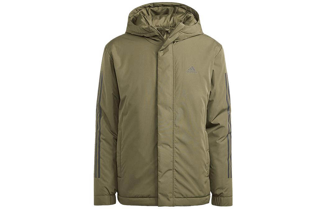 adidas 3-Stripes Waterproof Insulated Outdoor Hooded Jacket IP2535