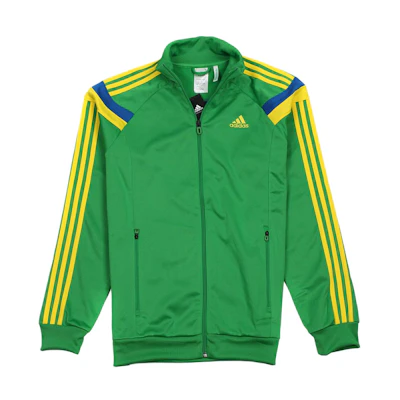 adidas 3-Stripes Zip-Up Durable Long-Sleeve Jacket F50618