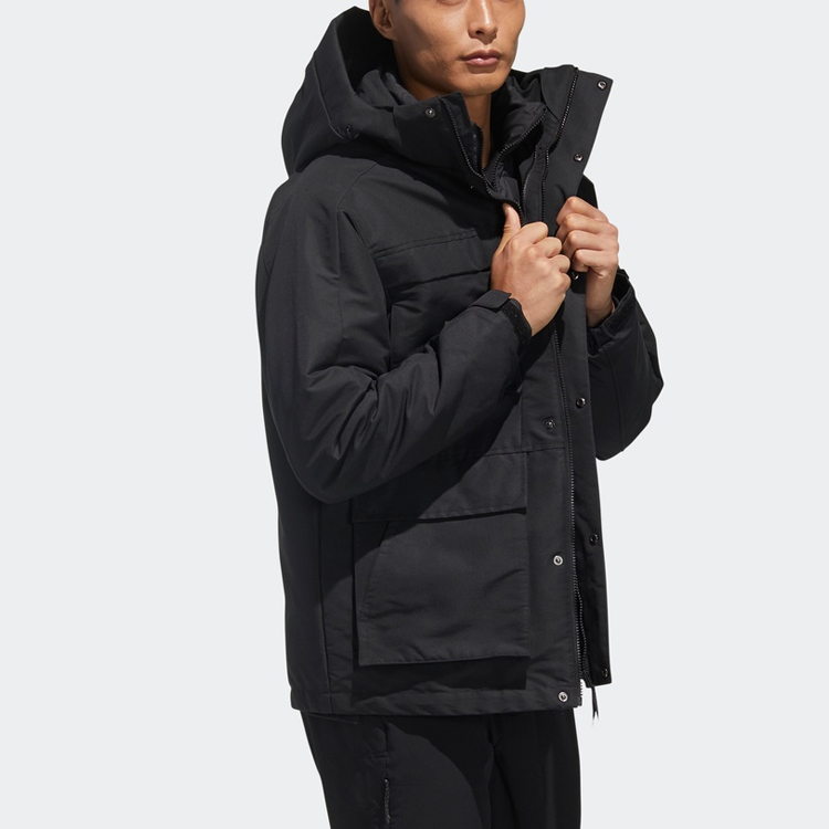 adidas 3in1 Black Windproof Down Jacket with Detachable Hood GP2916 圖 9