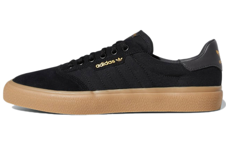Buy adidas originals 3MC Vulc 耐磨防滑 低幫休閒板鞋 黑金