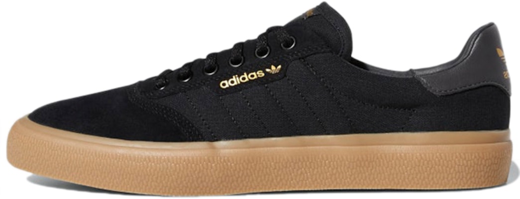 adidas originals 3MC Vulc 耐磨防滑 低幫休閒板鞋 黑金 Buy adidas originals 3MC Vulc 耐磨防滑 低幫休閒板鞋 黑金