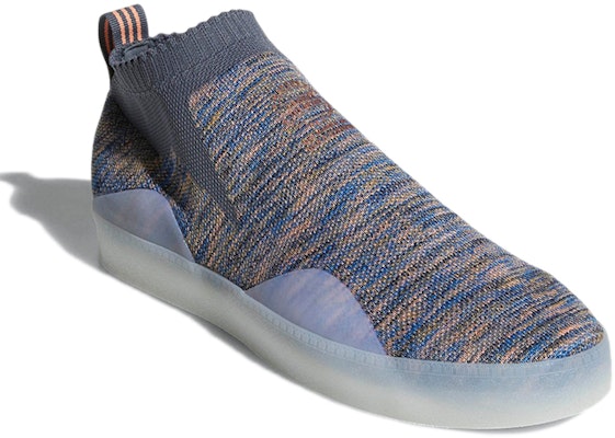 adidas originals 3ST.002 Primeknit 中筒舒適耐磨休閒板鞋 藍灰色 Lookbook adidas originals 3ST.002 Primeknit 中筒舒適耐磨休閒板鞋 藍灰色