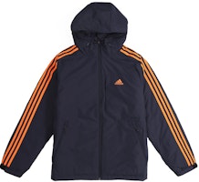 adidas 3st Down Hooded Puffer Jacket Winter Legend Ink Blue GF0096 adidas 3st Down Hooded Puffer Jacket Winter Legend Ink Blue GF0096