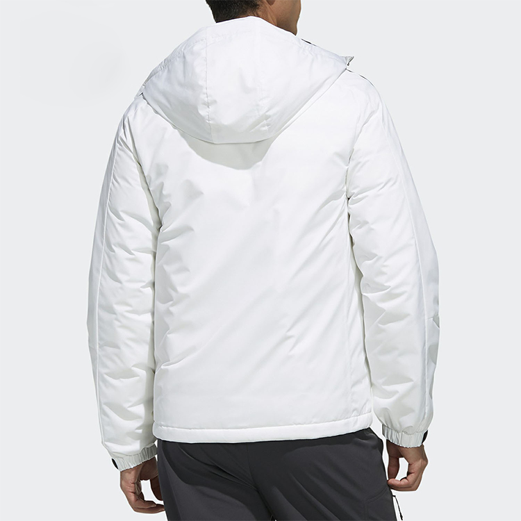 adidas 3ST Down Jacket Waterproof White Insulated Hooded Jacket EH3994 圖 5