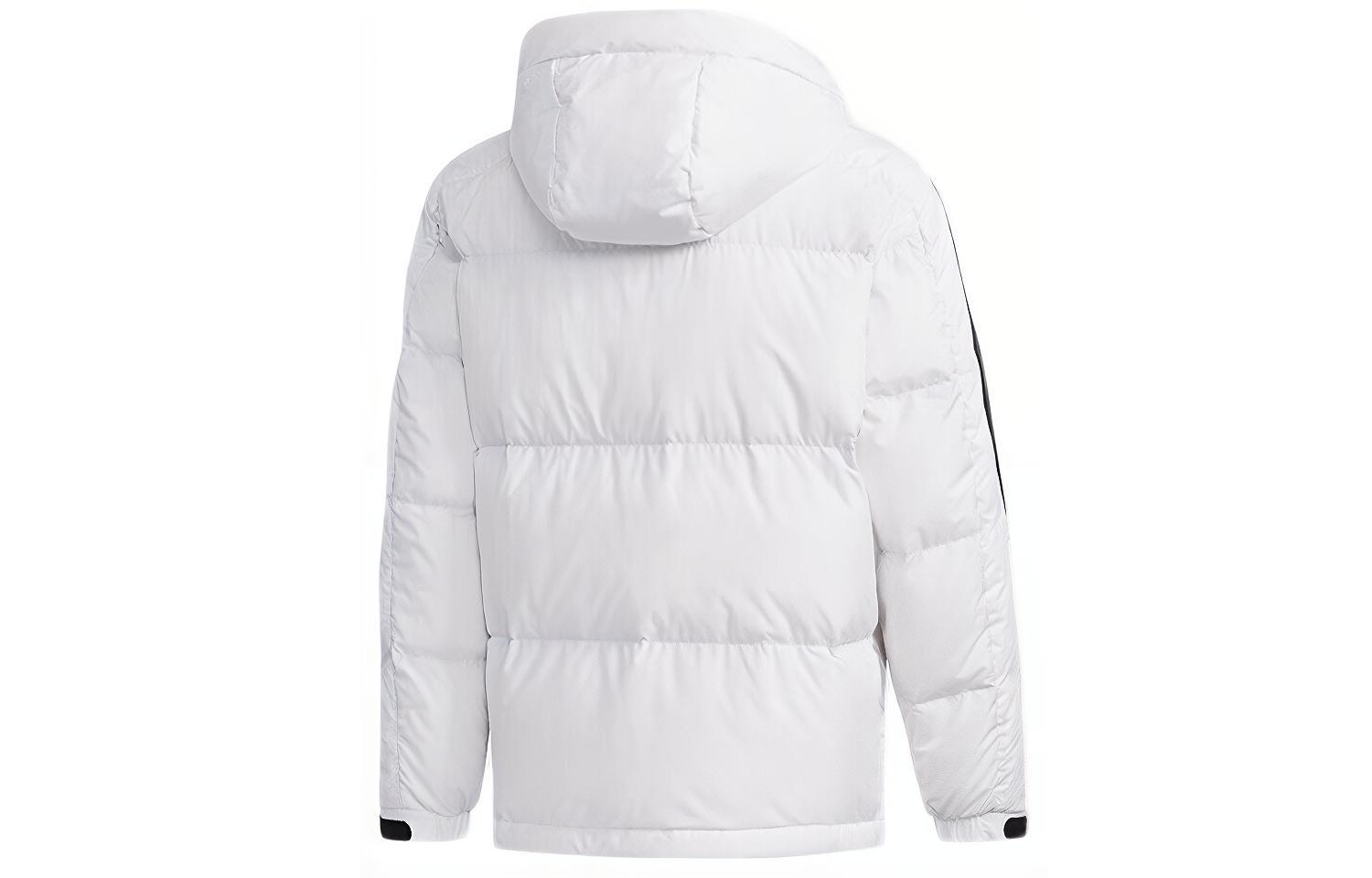 adidas 3ST Puff Down Winter Hooded Waterproof Jacket White EH3971 圖 3