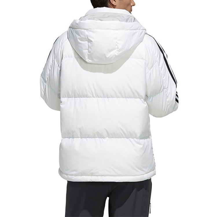 adidas 3ST Puff Down Winter Hooded Waterproof Jacket White EH3971 圖 5