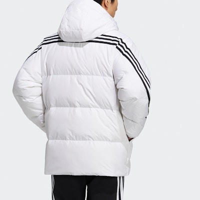 adidas 3ST 白色羽絨連帽冬季外套 休閒運動裝 H20755 Purchase adidas 3ST 白色羽絨連帽冬季外套 休閒運動裝 H20755