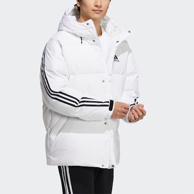 adidas 3ST 白色羽絨連帽冬季外套 休閒運動裝 H20755 Details for adidas 3ST 白色羽絨連帽冬季外套 休閒運動裝 H20755
