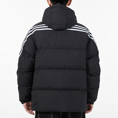 adidas 3ST Puffy Down Jacket Winter Black Hooded Casual Sportswear. H20754 Purchase adidas 3ST Puffy Down Jacket Winter Black Hooded Casual Sportswear. H20754