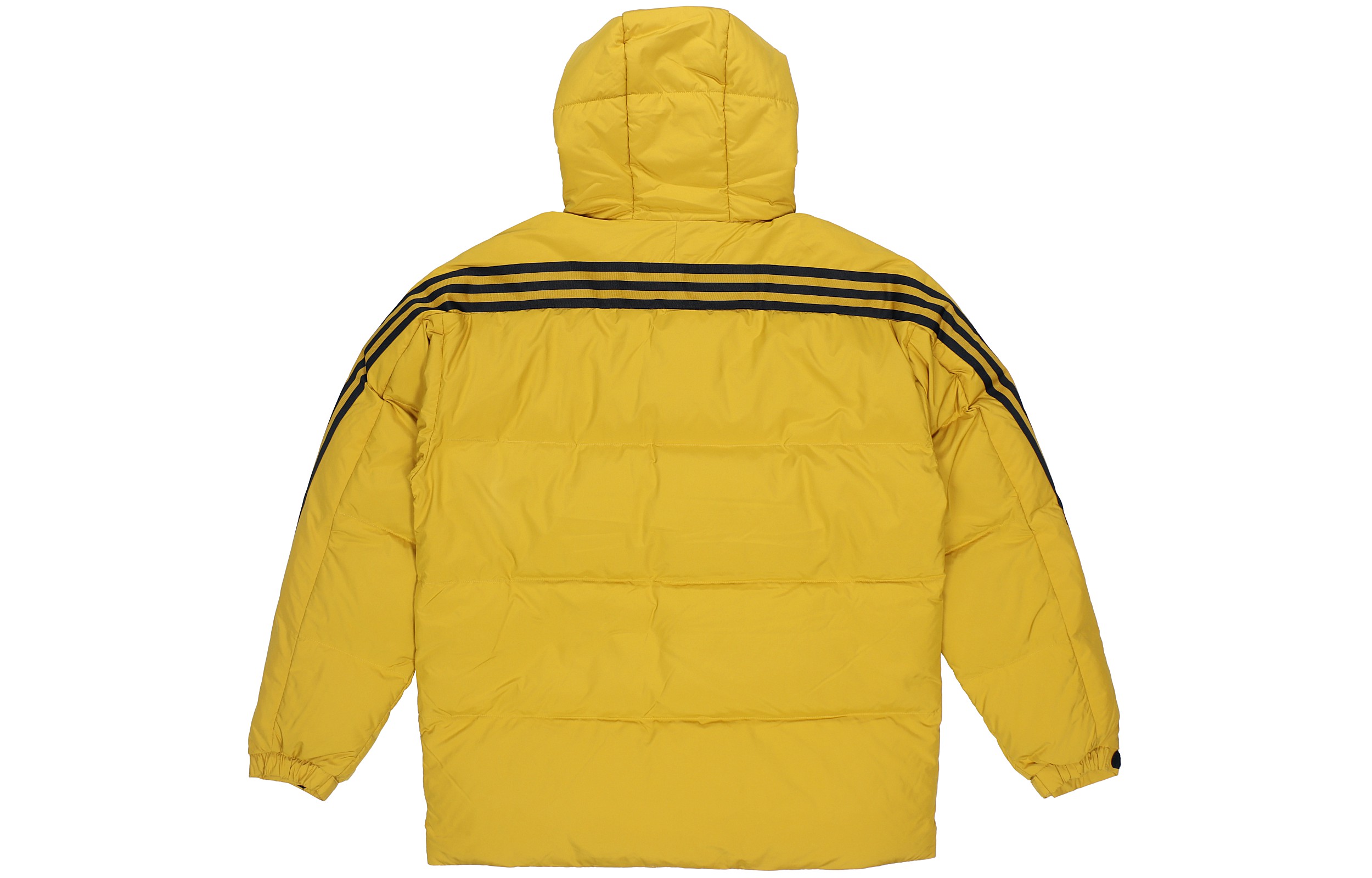 adidas 3ST Puffy Down Jacket Winter Yellow Hooded Puffer Coat H20757 圖 3