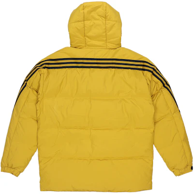 adidas 3ST Jaket Musim Sejuk Kuning Hooded Puffer Lelaki. H20757 Lookbook adidas 3ST Jaket Musim Sejuk Kuning Hooded Puffer Lelaki. H20757