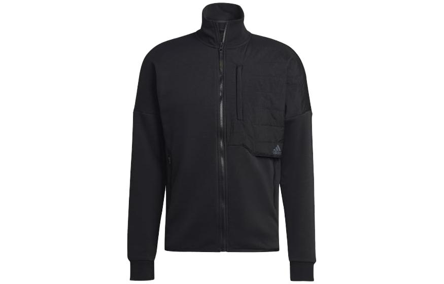 adidas 4CMTE Track Top Black Casual Letter Print Jacket HM6235