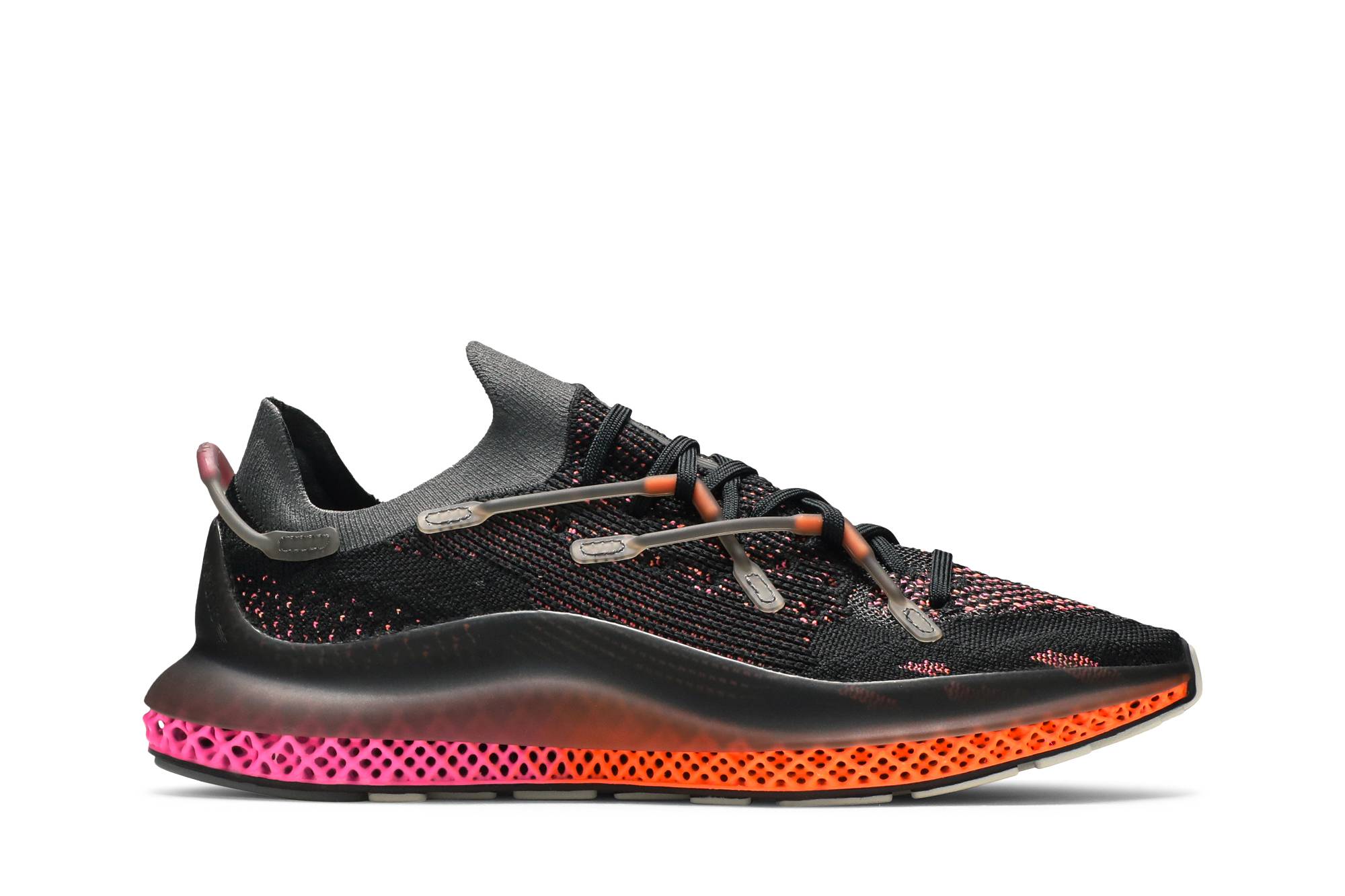 adidas 4D Fusio 'Black Orange Pink' FZ2414
