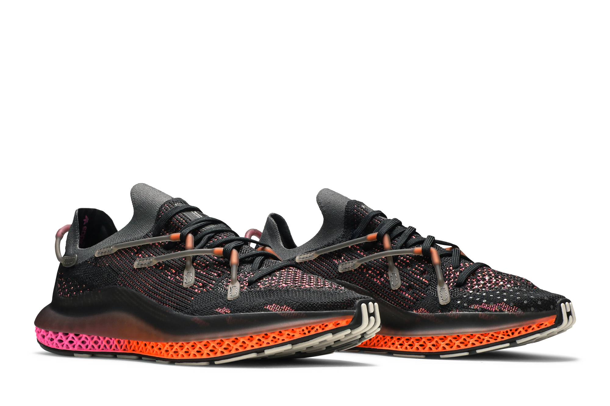 Cheap adidas 4D Fusio「黑橙粉」FZ2414