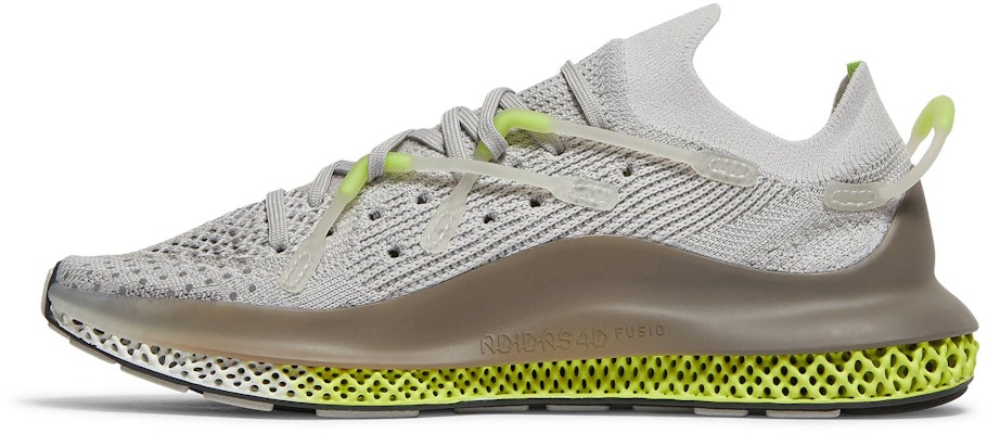 adidas 4D Fusio 'Kelabu Solar Kuning' FY5928 Lookbook adidas 4D Fusio 'Kelabu Solar Kuning' FY5928