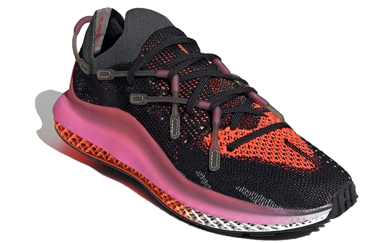 Lookbook 愛迪達 4D Fusio 黑粉橘 FX6131