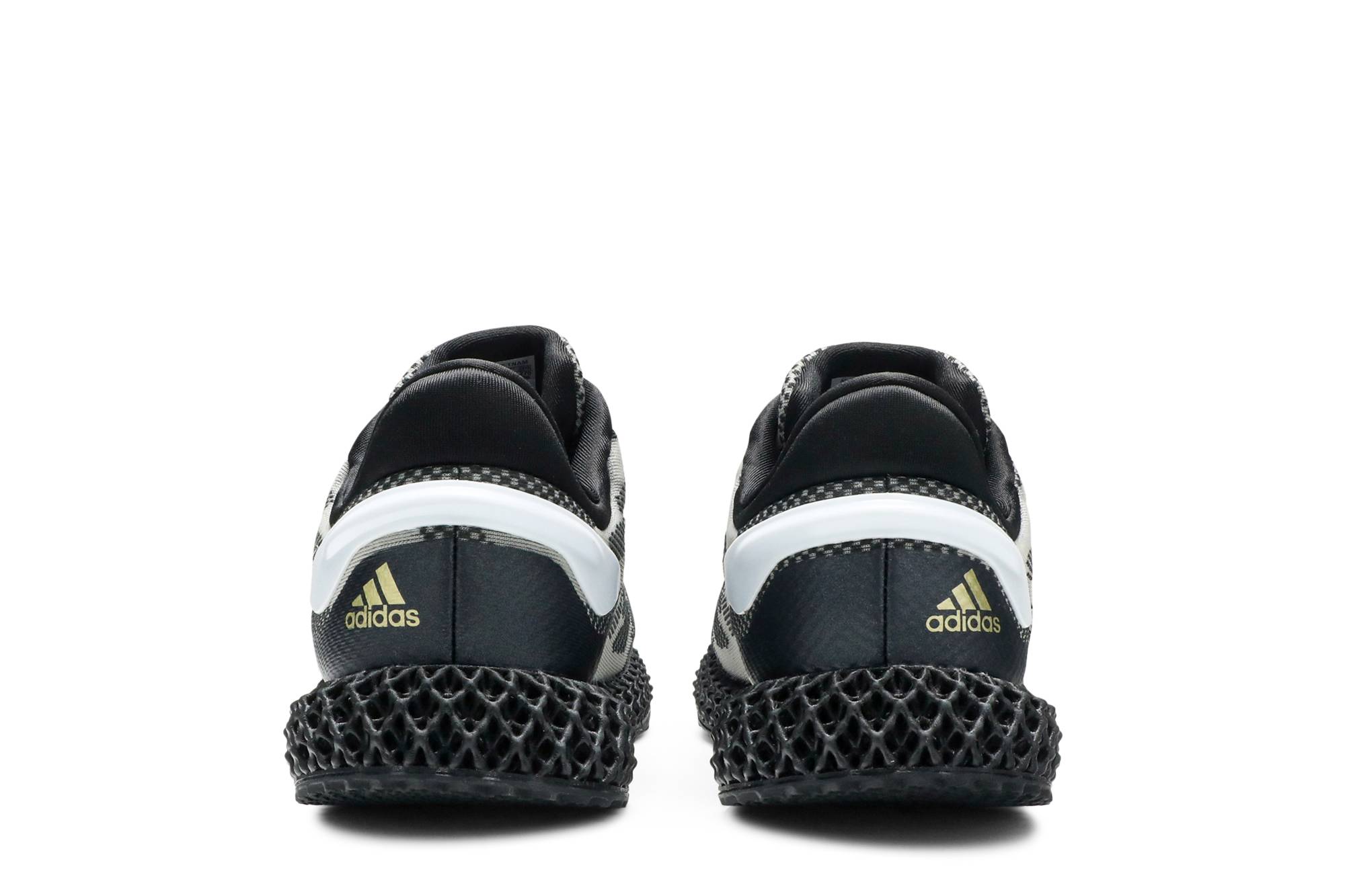 Details for adidas 4D Runner 1.0 'Core Black' Lelaki Kasut Hitam Teras EG6247