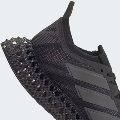 アディダス 4DFWD 4 ランニングシューズ コアブラック/アイアンメタリック/グレーストラタ JI1452 2