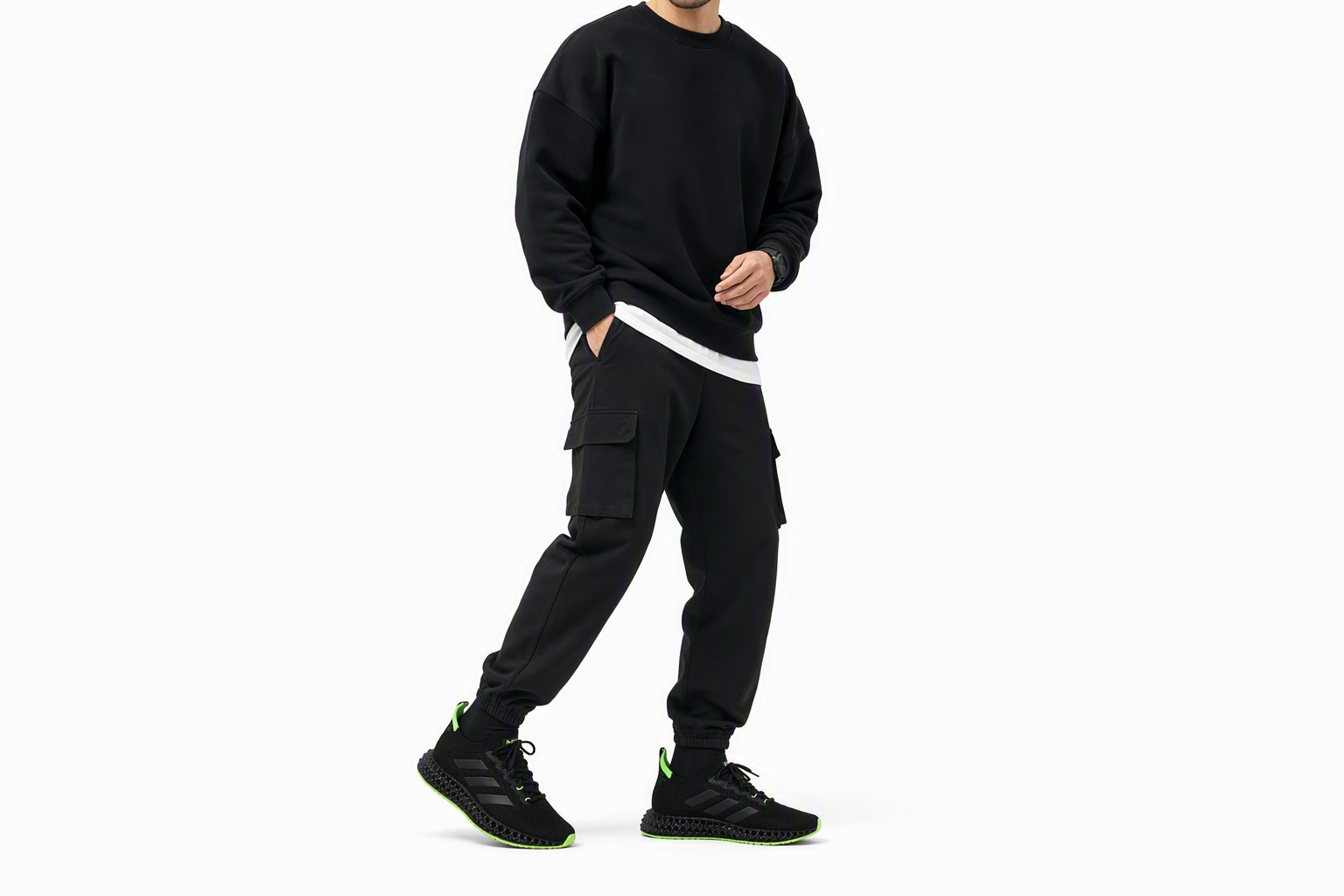 Order アディダス 4DFWD コア黒緑 Q46446