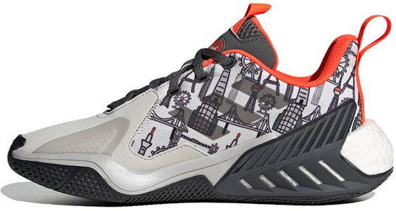 Adidas 4Uture One 低筒 跑步鞋 男女同款 灰橙 Buy Adidas 4Uture One 低筒 跑步鞋 男女同款 灰橙