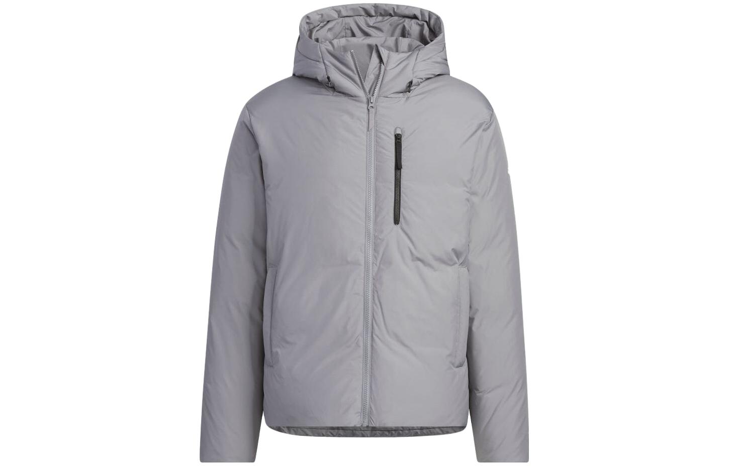 adidas 550 Padded Solid Color Hooded Zip Jacket Long Sleeve IT8717