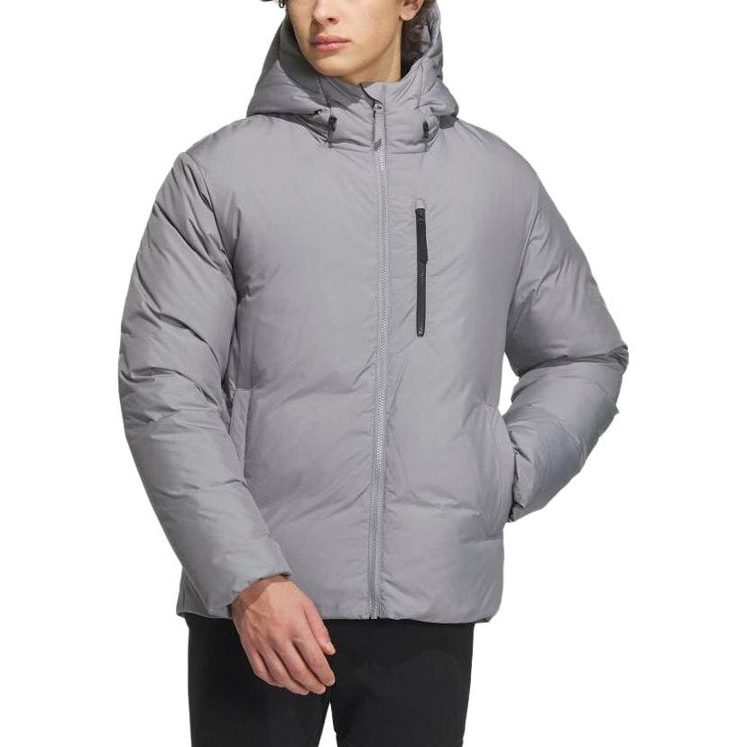 Lookbook adidas 550 Jaket Berpenutup Lengan Panjang Berzip Warna Pepejal Lapisan IT8717