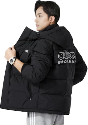 adidas Jaket Musim Dingin Hooded Down Logo 600-Fill Hitam IW0779 Shop adidas Jaket Musim Dingin Hooded Down Logo 600-Fill Hitam IW0779