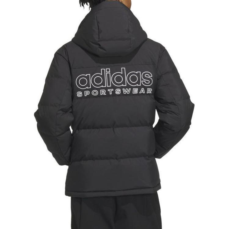 Purchase 아디다스 600-Fill 로고 윈터 후드 다운 재킷 블랙 IW0779