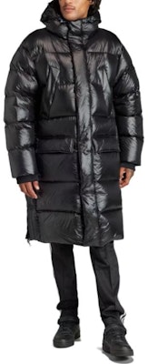 阿迪达斯600羽绒连帽长款外套 黑色 IR7135 Lookbook 阿迪达斯600羽绒连帽长款外套 黑色 IR7135