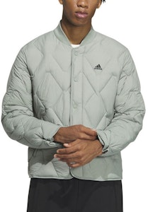 아디다스 600 필 로고 다운 재킷 아웃도어 트레이닝 유니섹스 - 그린/그레이 IW0776 Lookbook 아디다스 600 필 로고 다운 재킷 아웃도어 트레이닝 유니섹스 - 그린/그레이 IW0776