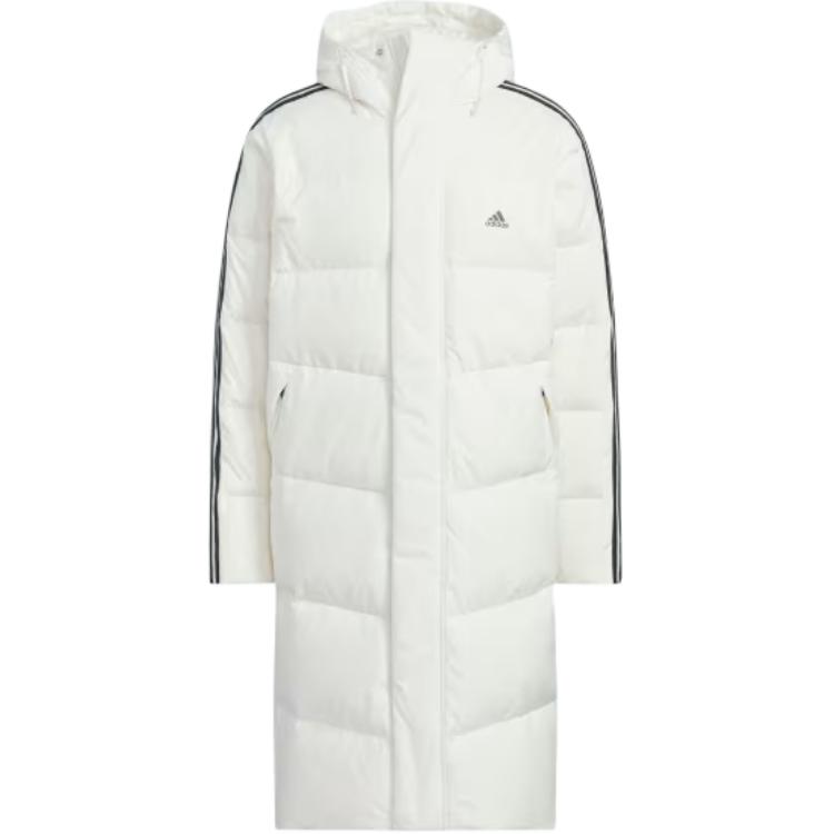 adidas 600 Puffer Jacket White - Lightweight, Warm, Unisex Down Coat with Logo. JG5957 圖 2