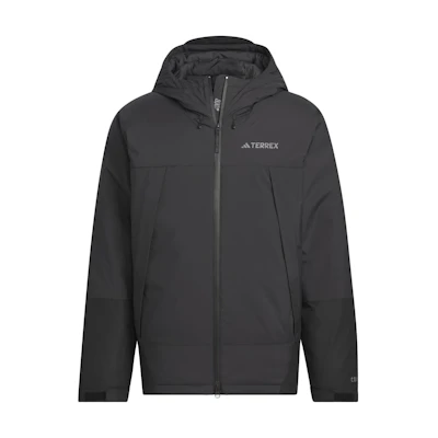 adidas 800 Fill Power Down Jacket Black Long Sleeve IL8958