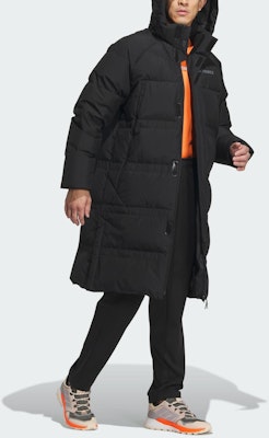 アディダス 800フィルパワー メンズ ブラック プリント アウトドア ダウンジャケット IL8968 Purchase アディダス 800フィルパワー メンズ ブラック プリント アウトドア ダウンジャケット IL8968