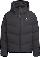 adidas 800 Fill Power Unisex Black Puffer Down Jacket with Hoodie. IW0782 adidas 800 Fill Power Unisex Black Puffer Down Jacket with Hoodie. IW0782