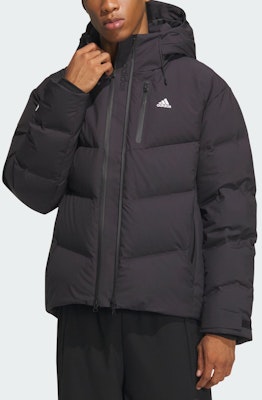 アディダス 800フィルパワー ユニセックス ブラック フード付きダウンジャケット IW0782 Lookbook アディダス 800フィルパワー ユニセックス ブラック フード付きダウンジャケット IW0782