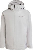 adidas 3-in-1 Outdoor Fleece Waterproof Windproof Jacket - Ice Grey IX5627 adidas 3-in-1 Outdoor Fleece Waterproof Windproof Jacket - Ice Grey IX5627