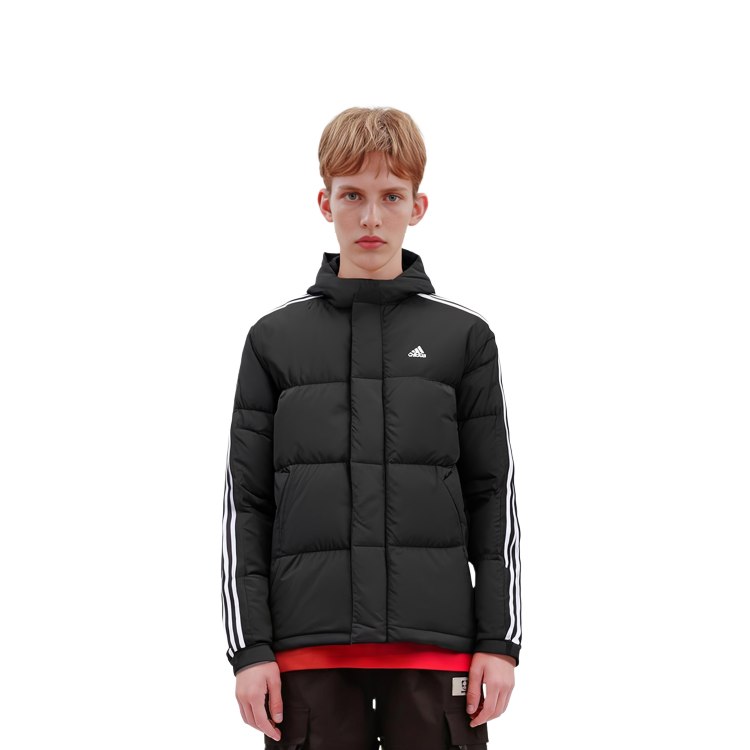 adidas  3-Stripes Insulated Down Hooded Jacket IT8732 圖 6