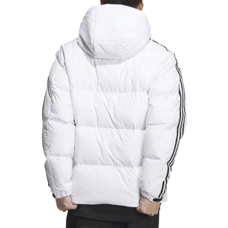 adidas  600-Fill Down Jacket with Side Stripes and Hood, Sportswear Style. IT8731 圖 5