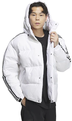 阿迪达斯600蓬羽绒服带侧条纹连帽运动风格. IT8731 Details for 阿迪达斯600蓬羽绒服带侧条纹连帽运动风格. IT8731